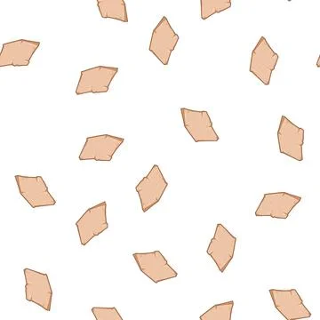 Pattern liner parchment paper cartoon vector Illustrazione stock