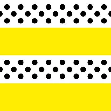 Pattern with lines and dots Stock Illustration