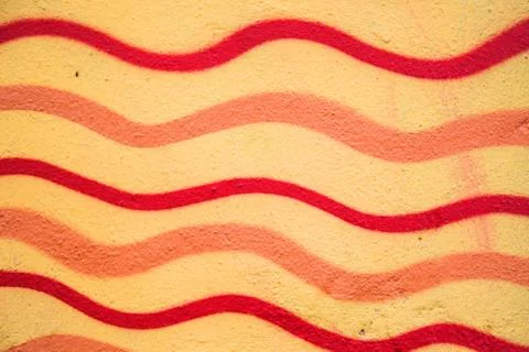 Pattern of lines on a concrete wall Stock Photos