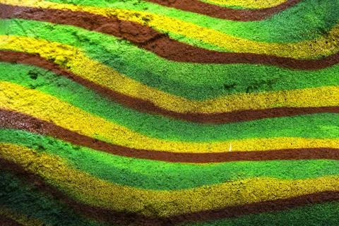 Pattern of lines on a concrete wall Stock Photos