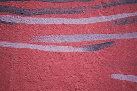 Pattern of lines on a concrete wall Stock Photos