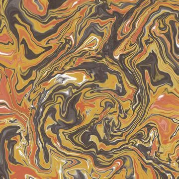 Pattern with liquid and fluid acrylic texture, colourful pastel paint, mix Stock Photos