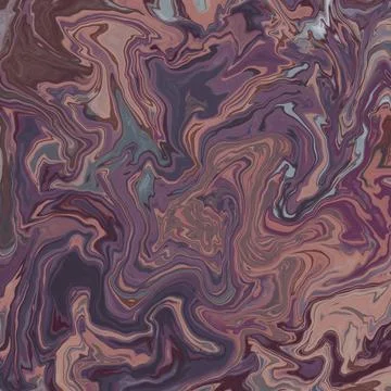 Pattern with liquid and fluid acrylic texture, colourful pastel paint, mix Stock Photos
