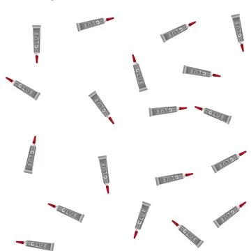 Pattern liquid glue bottle cartoon vector Illustrazione stock