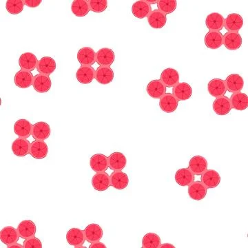 Pattern liquid ice cube tray cartoon vector Illustrazione stock