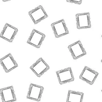 Pattern lithography microchip frame cartoon vector イラスト素材