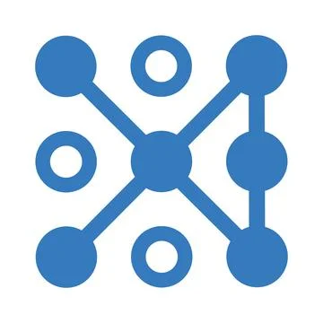 Pattern Lock, password, Mobile Security Icon イラスト素材