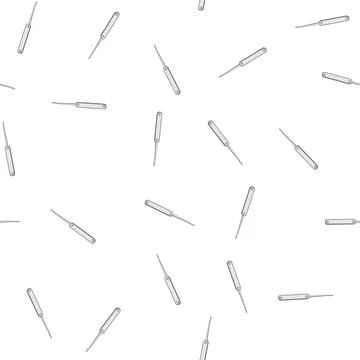 Pattern Lockpick tool with wavy tip for unlocking mechanism Stock Illustration