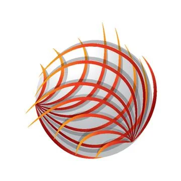 Pattern logo element with abstract concept 스톡 일러스트