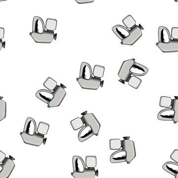 Pattern logo paint sprayer cartoon vector Stock Illustration