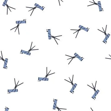 Pattern look telescope cartoon vector Stockillustratie