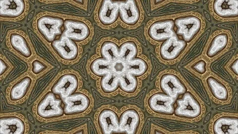 Pattern Loop Kaleidoscope Loop Elegant Loop Motion Graphic Luxurious Classicism Stock Footage 284500067