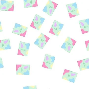 Pattern loss annual report cartoon vector Stock Illustration