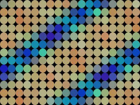 Pattern low poly circle style vector mosaic background Stock Illustration