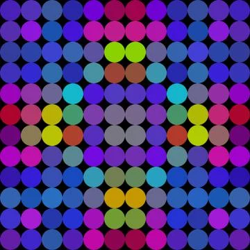 Pattern low poly circle style vector mosaic background Stock Illustration