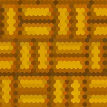 Pattern low poly hexagon style vector mosaic background Illustrazione stock