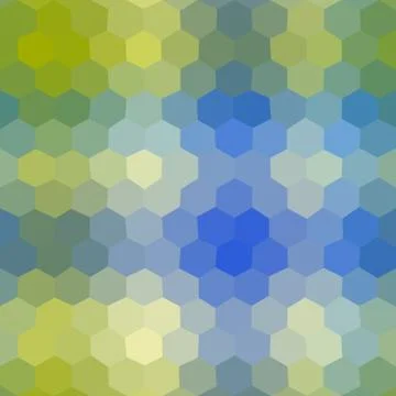 Pattern low poly hexagon style vector mosaic background Illustrazione stock