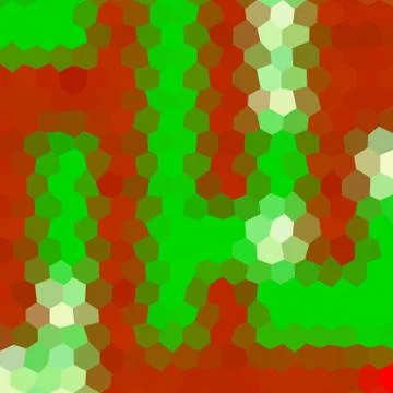 Pattern low poly hexagon style vector mosaic background Stock Illustration