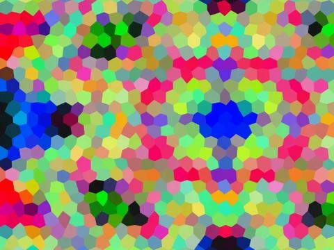 Pattern low poly hexagon style vector mosaic background 스톡 일러스트