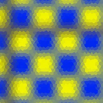 Pattern low poly hexagon style vector mosaic background Stock Illustration