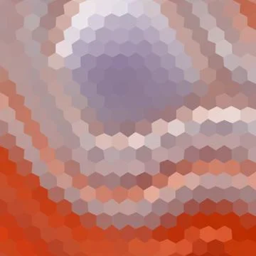 Pattern low poly hexagon style vector mosaic background Illustrazione stock