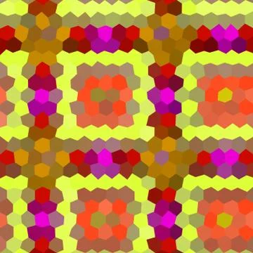 Pattern low poly hexagon style vector mosaic background Illustrazione stock