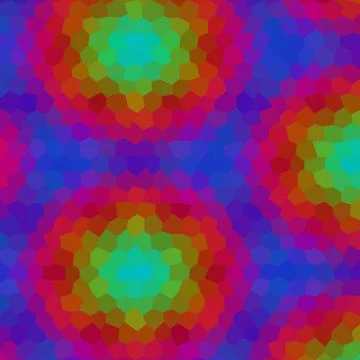 Pattern low poly hexagon style vector mosaic background Illustrazione stock