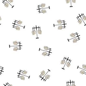 Pattern luxury chandelier cartoon vector 库存插图
