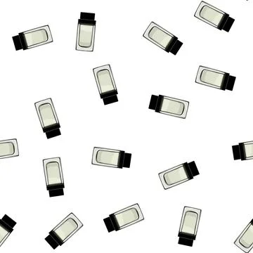 Pattern luxury perfume for men cartoon vector Illustration