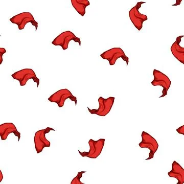 Pattern luxury red dreapery cartoon vector 스톡 일러스트