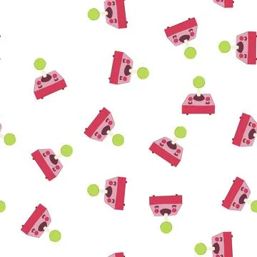 Pattern machine arcade joystick cartoon vector Stock Illustration