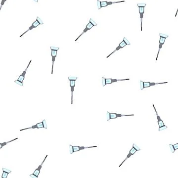 Pattern machine electric mop cartoon vector Stockillustratie