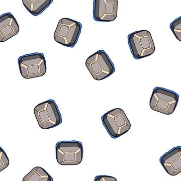 Pattern machine glass cleaning robot cartoon vector Illustrazione stock