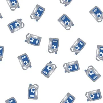 Pattern machine motor oil cartoon vector イラスト素材