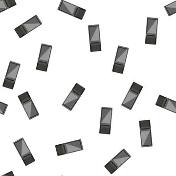 Pattern machine pos terminal cartoon vector 库存插图