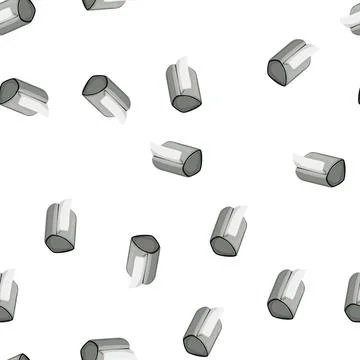 Pattern machine printer paper cartoon vector Stockillustratie