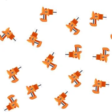 Pattern machine vice clamping tool for workshops and industry Illustrazione stock