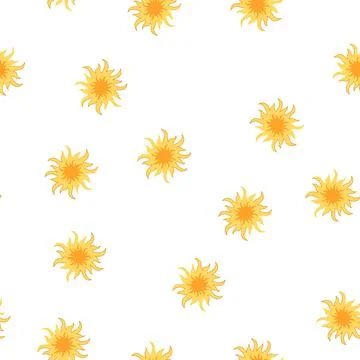 Pattern macrame boho sun cartoon vector Illustrazione stock