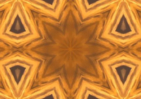 Pattern of Macro marigold orange flower Illustration