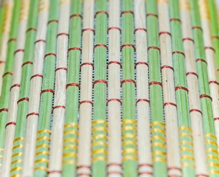 Pattern made by bamboo. Foto stock