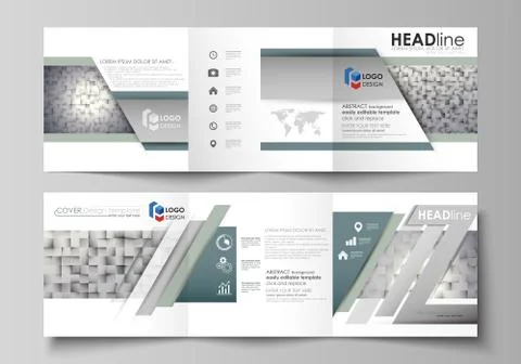 Pattern made from squares, gray background in geometrical style. Simple textu Illustrazione stock