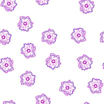 Pattern magic electric orb cartoon vector Stock Illustration