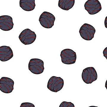 Pattern magic fire ball cartoon vector 스톡 일러스트