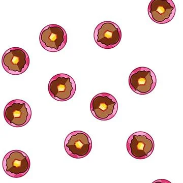 Pattern Magic shield game icon with glowing central gem 스톡 일러스트