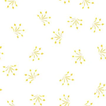 Pattern magic sparkles cartoon vector Illustrazione stock
