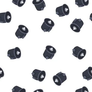 Pattern magnetic electric motor cartoon vector Stock-Illustration