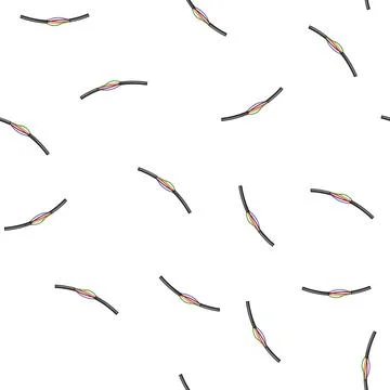 Pattern maintenance broken cable cartoon vector Stock Illustration