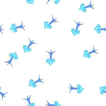 Pattern majestic fantasy magic tree cartoon vector 스톡 일러스트