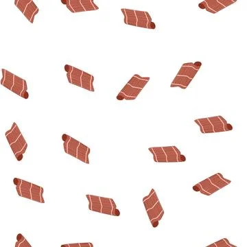 Pattern makisu sushi rolling mat cartoon vector Stock Illustration