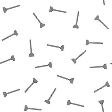 Pattern mallet brick chisel cartoon vector Stockillustratie